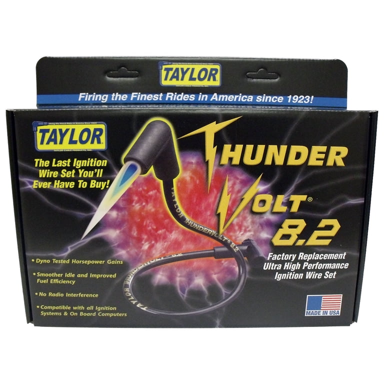 Taylor Wire / Vertex 84203 TAY84203 THUNDERVOLT 8.2 CUSTOM 8 CYL