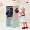 Olivia's Little World - Polka Dots Princess 18" Doll Wardrobe Closet ...