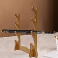 thumbnail image 4 of Bracket Support Display Horizontal Holder Rack for Wakizashi, , Tanto, Gift for collector , 4 Layers, 4 of 7