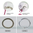 thumbnail image 2 of Connoisseurs Silver Jewelry Polishing Cloth Cleans and Polishes All Silver Jewelry, 2 of 7