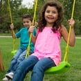 thumbnail image 3 of Swing-N-Slide Green Plastic Contoured Swing Seat with Rope, 3 of 4