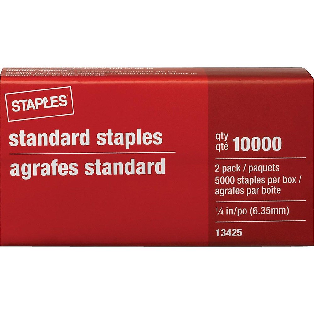 Standard Staples 5 000/Box x 2 PK 10 000 Count (13425US) 648695