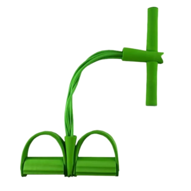 Pedal elástico Banda de resistencia Elástico Siéntese Cuerda de tracción Banda de ejercicio Cuerda de tensión de yoga multifunción para cintura Hombro Verde Sunnimix Banda de resistencia del pedal