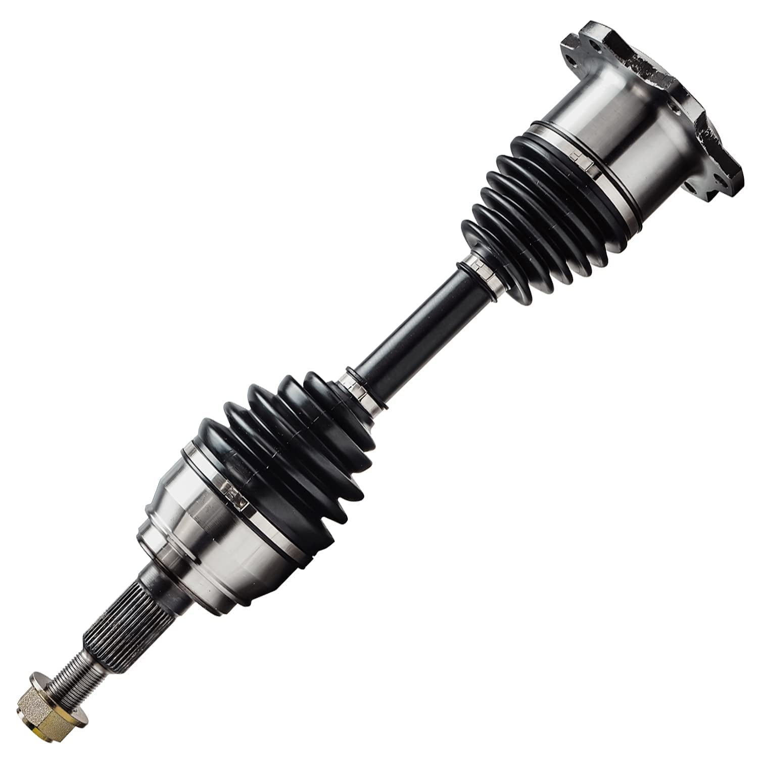 Detroit Axle - 4WD Front 2pc CV Axles for Chevy Silverado GMC Sierra Yukon XL Suburban 1500 K1500 K2500 Pickup Suburban Blazer Tahoe Cadillac Escalade ESV EXT, CV Axle Drive Shafts Replacement