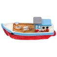 thumbnail image 1 of Miniature Boat Fishing Boat Model Mediterranean Decor Resin Desktop Boat Ornament, 1 of 2
