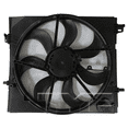 thumbnail image 2 of TYC 624660 Dual Radiator And Condenser Fan Assembly Fits select: 2017-2019 NISSAN ROGUE SPORT, 2 of 3
