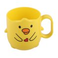 thumbnail image 3 of Taza para cepillo de dientes PP con bonito diseño de pato de dibujos animados para niños, taza de agua para el baño del hogar, tipo 2, 300 ml, 3 of 14