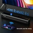 thumbnail image 3 of TOPVISION 2.1 Ch Sound Bar for TV, Bluetooth 5.4 Sound Bar with Subwoofer with HDMI ARC/Optical/Aux/USB, 3D Surround Sound System for gifts, 3 of 9