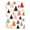 Colorful Triangular Tree, variant on Haosy Pink Ribbon Bow Notebooks 1-subject Journal 60 Sheets A5 College Ruled Paper Detachable Ring 8.3"x5.7"