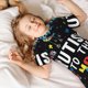 thumbnail image 5 of Balery I Love With Autism To The Moon And Back Conjunto de Pijama Infantil de Manga Corta con Estampado – Ropa de Dormir de Algodón Suave-Medium, 5 of 6
