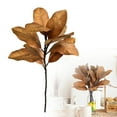 thumbnail image 2 of Runskmd Fall Stems Magnolia Leaves Branches, Faux Magnolia Stems Autumn Foliage Branches for Home Office Farmhouse Wedding Party Floral Arrangements Decor, 2 of 9