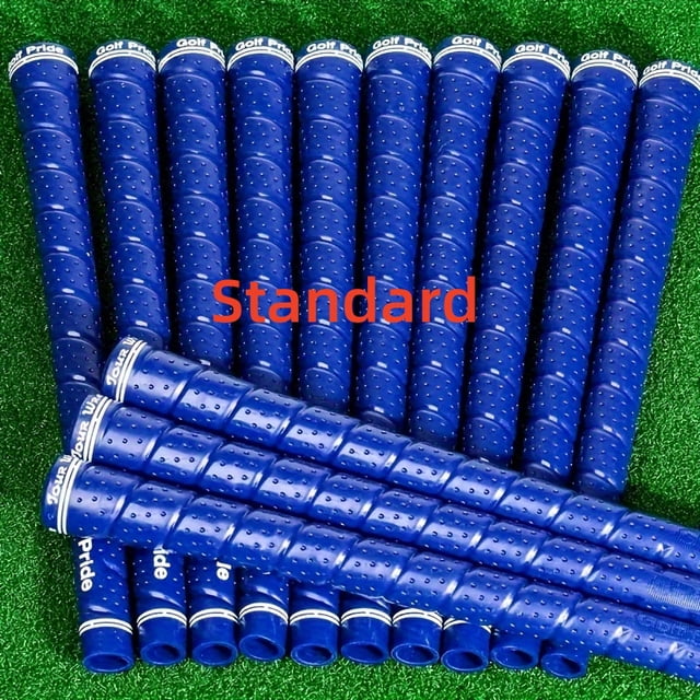 13PCS Premium Rubber Golf Grips - Non-Slip Design for Enhanced Control & Durability Blue Standard