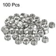 thumbnail image 3 of Unique Bargains Self -Clinching Nuts,1/4-20x0.25-Inch Stainless Steel Rivet Nut Round Head Steel Metal Sheet Mounting Fastener 100pcs, 3 of 5