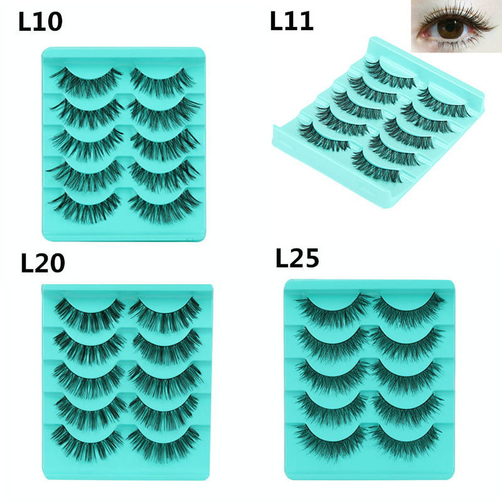 Eyelash Individual Eyes Lashes Extensions 18mm 12 Days of Beauty Natural Eyelash Tint Containers Holder Bulk Miss Lashes 314 Lashes Natural Look Set Eyelashes 3d Dramatic Magnify Lashes 30 Pair