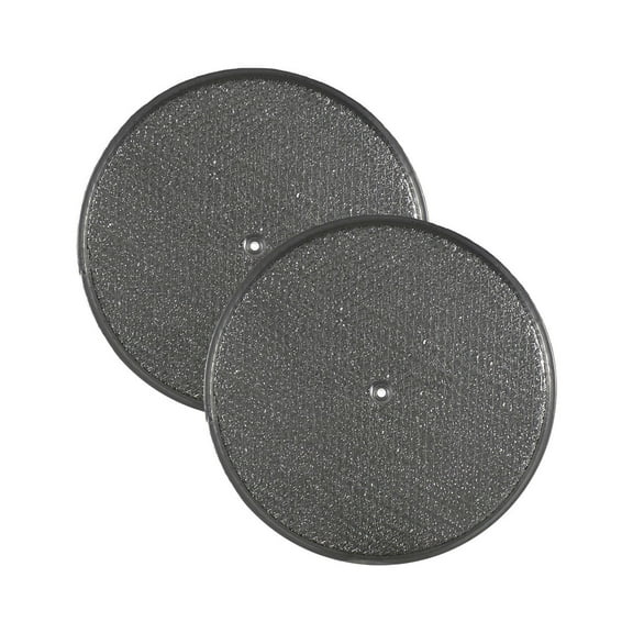 2-Pack Air Filter Factory 10-1/2 Round x 3/32 with Center Hole Aluminum Grease Filter
