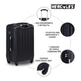 thumbnail image 2 of Maleta De Viaje Hercules Travel Pro Negro 22 Pulgadas, 2 of 10