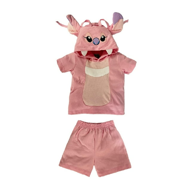 Conjunto playera con gorro bordado Disney Angel