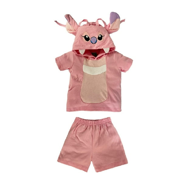 Conjunto playera con gorro bordado Disney Angel