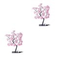 thumbnail image 2 of mmirethe Lighted Colorful Rose Lamp With Remote Control Best Gift Choice Wide Application pink black rod 2Set, 2 of 6