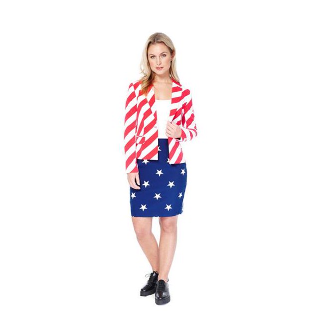 OppoSuits OSWM-0013-US08 American Woman Girl Skirt Suit, Miscellaneous - Size 8