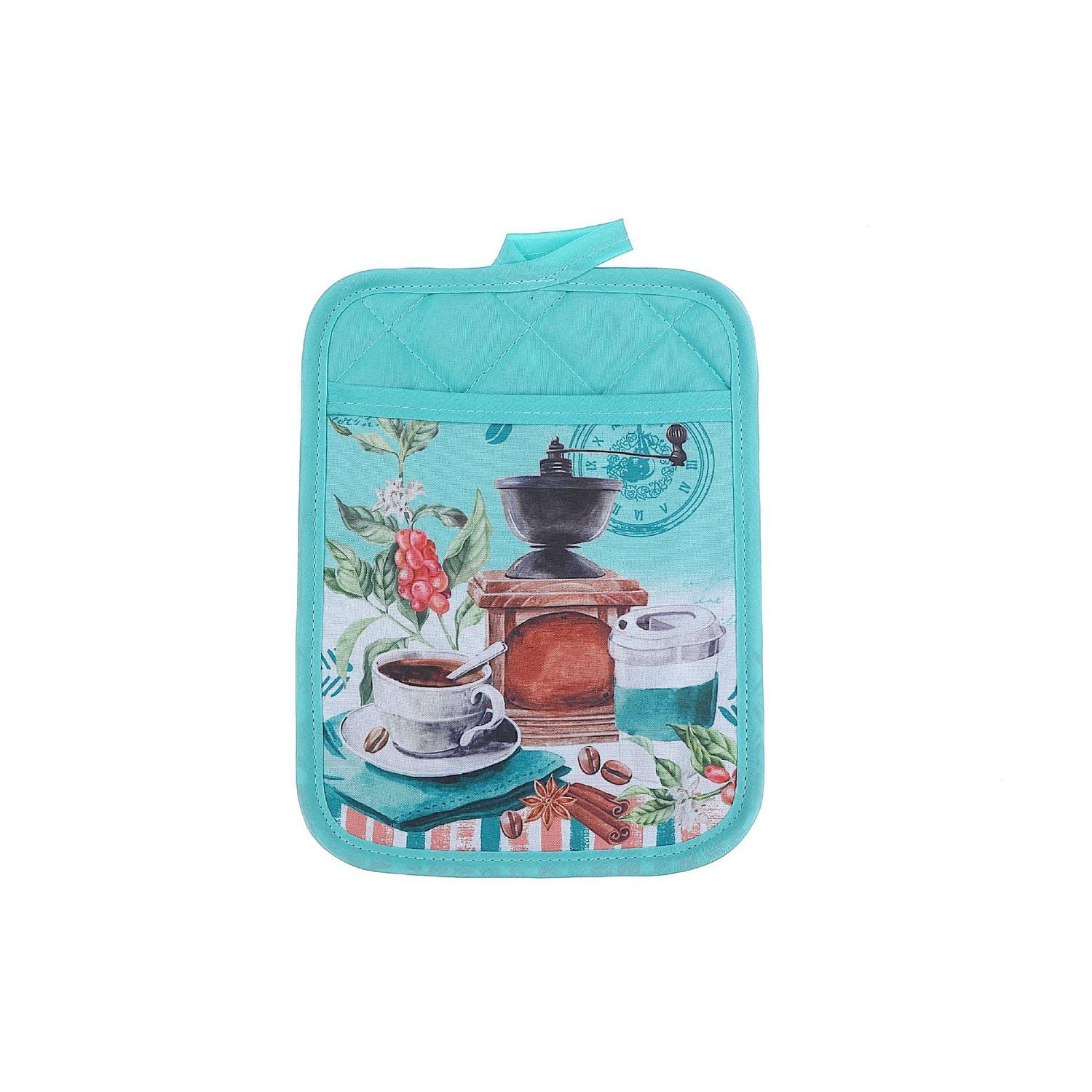 IH Casa Decor Pot Holder Avec Du Café De Poche À Aller - Ensemble De 6