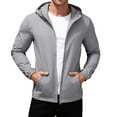 thumbnail image 5 of Mens Rain Jacket Raincoat Windbreaker Running Waterproof Lightweight Packable with Hood Travel Hiking Cycling, 5 of 6