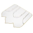 thumbnail image 1 of IDEANATEGRATE Thanksgiving Dessert Plates Clear Charger Plates With Gold Trim For Party Multi Color 1Pcs, 1 of 7