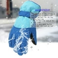 thumbnail image 4 of Winter Gloves for Boys Kid Winter Warm Waterproof Windproof Warm Snow Gloves for Child Ski Gloves 7-11 Years, 4 of 8