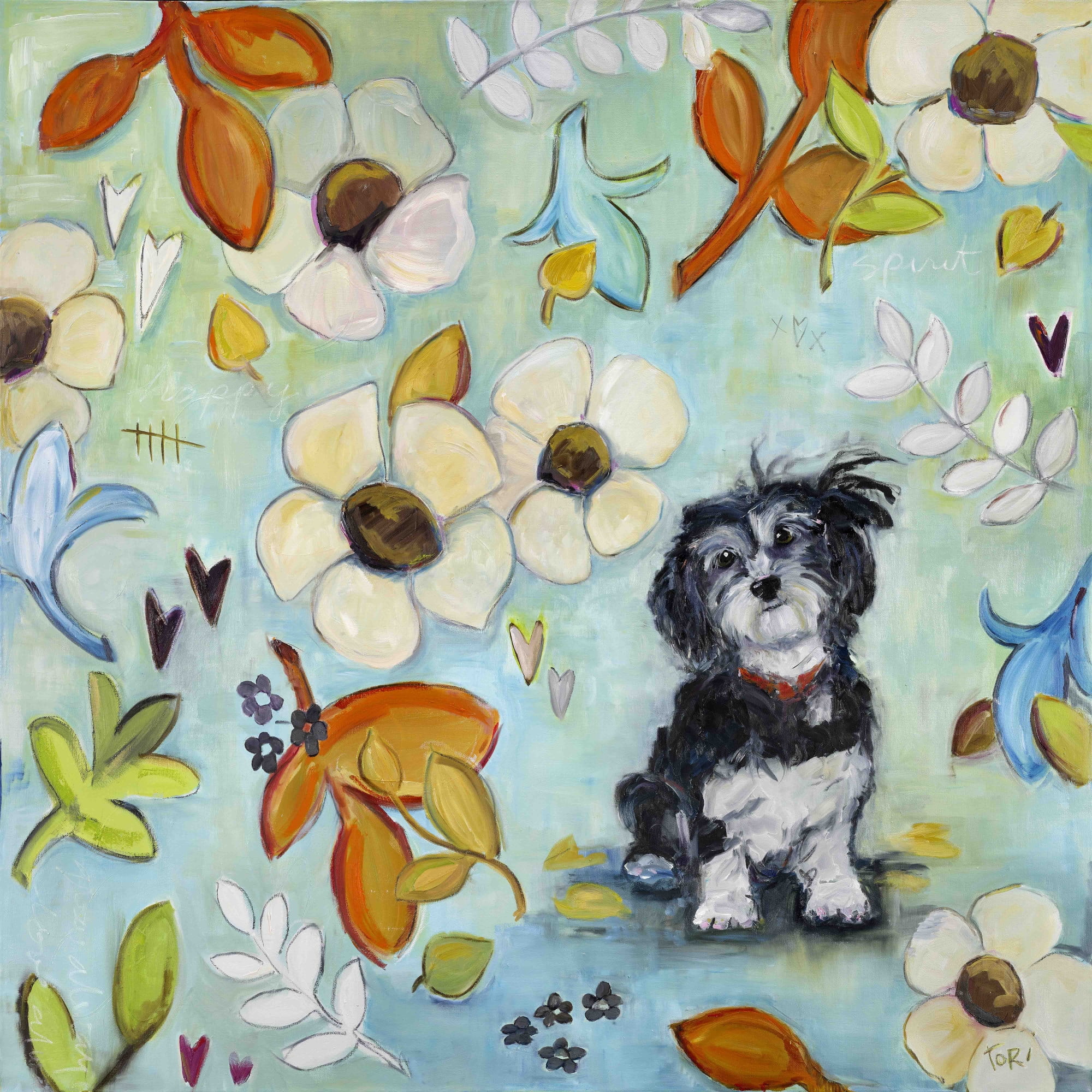 "Izze" by Tori Campisi Painting Print on Canvas
