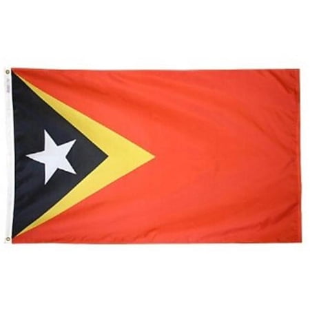 4 ft. X 6 ft. Nyl-Glo East Timor Flag