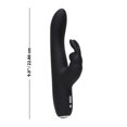 thumbnail image 4 of Fifty Shades of Grey Greedy Girl Slimline Rabbit Vibrator, Black, 4 of 4