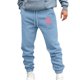thumbnail image 1 of Puntoco Pantalones casuales largos para hombre, pantalones casuales de moda sólidos para hombre, pantalones largos con cintura elástica y bolsillos, pantalones deportivos, 1 of 4