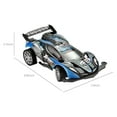 thumbnail image 3 of 1/16 RC Drift Car, 2.4Ghz RTR RC Drift Car, 4x4 Light Up RC Drifting Racing Cars Fast 18KM/H Truck, 4WD All-Road Street Bash RC Truck Electric Powered High Speed Drifting for Adult, 3 of 6