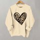 thumbnail image 1 of Xuyuer Women's Round Neck Fashion Print Long Sleeve Sweatshirt, Graphic Pullover Top for Casual Spring Wear, Lounge Comfort and Street Style Outfits, 1 of 5