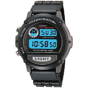 how to set casio illuminator watch time
