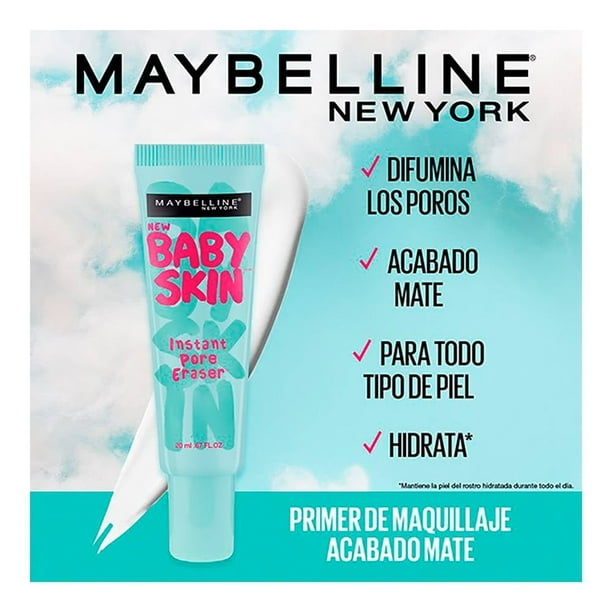 Primer Maybelline Baby Skin instant pore eraser 20 ml | Walmart en