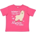 thumbnail image 3 of Inktastic Nonna's You Say Alpaca My Bags Boys or Girls Toddler T-Shirt, 3 of 5