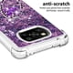 thumbnail image 3 of Funda para Xiaomi Poco X3 NFC/X3 PRO con Brillo Líquido Flotante, Purpurina, Parachoques y Anillo Giratorio Soporte, 3 of 5