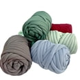 thumbnail image 4 of Línea de rayas de sensación fresca, hilo de tela islandesa extra grueso para bricolaje, tejido a mano, bolsa, manta, línea para nido de gato, 4 of 6