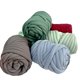 thumbnail image 2 of Línea de rayas de sensación fresca, hilo de tela islandesa extra grueso para bricolaje, tejido a mano, bolsa, manta, línea para nido de gato, 2 of 6