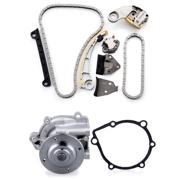 SCITOO Engine Timing Chain Kit with Water Pump - TK520 TKSK004NG Fit For Suzuki SX4 Aerio Vitara Esteem Sidekick for Tracker 2.0L 2.3L 1.8L