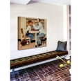 thumbnail image 4 of Marmont Hill "Eye Doctor" by Norman Rockwell Painting Print on Canvas, 4 of 5