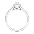 thumbnail image 3 of Imperial 3/4 Ct TDW Round Diamond Halo Engagement Ring in 10K White Gold (H-I, I2), 3 of 4