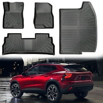 BaiCH Car Floor Mats & Cargo Liner for Chevrolet Trax 2024-2025 Row Trunk Mat Full Set TPE All Weather Protection