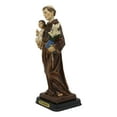 thumbnail image 4 of Saint Anthony of Padua Carrying Baby Jesus and Lily Flowers Statue 8.25" Tall, 4 of 4