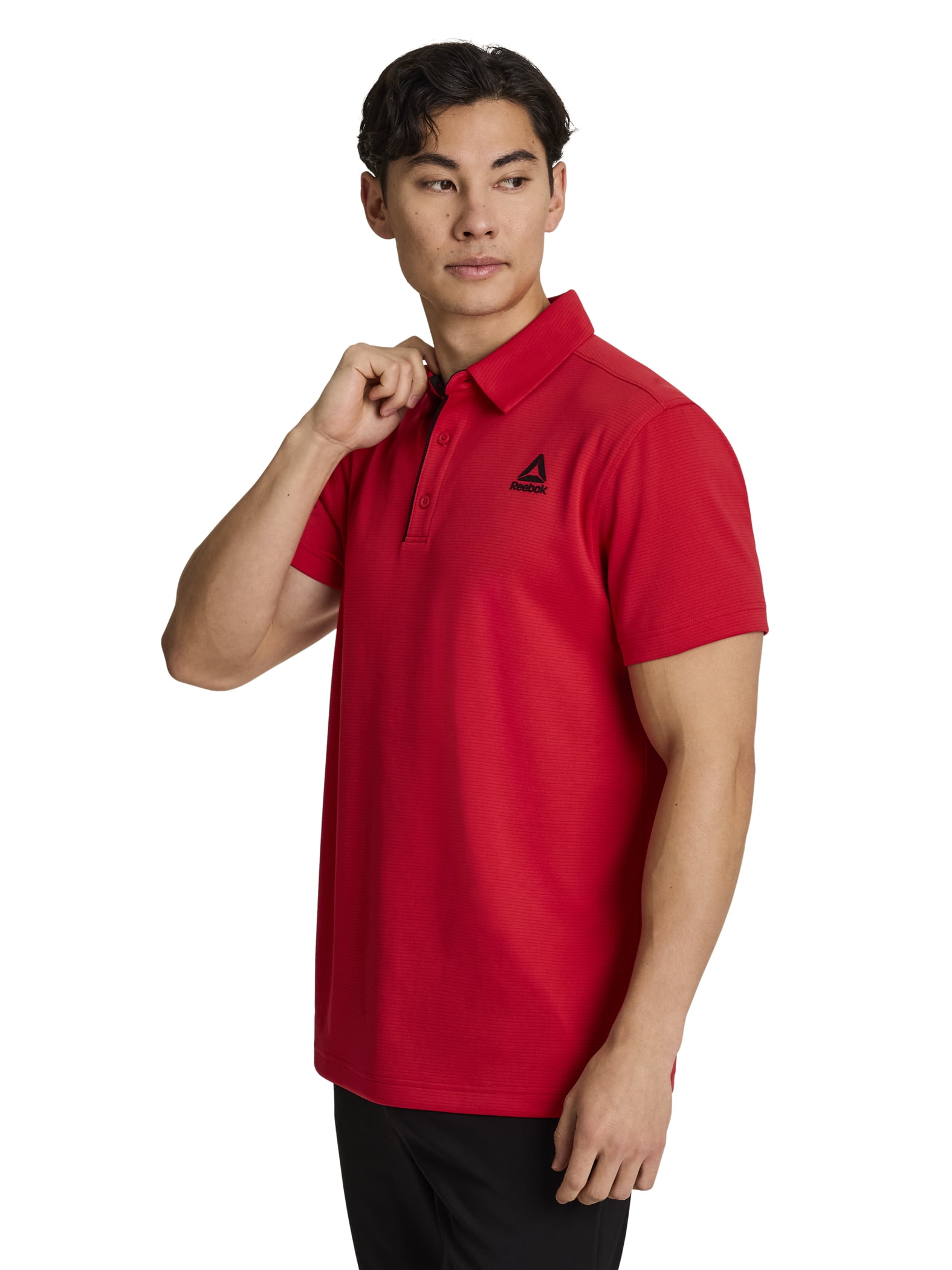 Reebok Men's and Big Men's Performance Polo Shirt, Sizes XS-5XL