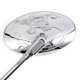 thumbnail image 3 of Universal Motorcycle Oval Chrome Rearview Mirrors 10MM Motorbike Side Mirror For Yamaha xt 600 virago 125 535 1100 vmax 1200, 3 of 5