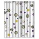 thumbnail image 1 of ABPHQTO Hermosa cortina de ducha de lunares amarillos Cortina de ducha impermeable 150x180 cm, 1 of 2