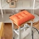 thumbnail image 4 of Cojines para silla de terciopelo de maíz grueso, cojín para asiento de estudiante, cojín para aula de oficina, cojín de asiento con correa rectangular aislante, cojín para asiento, 4 of 7