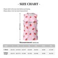 thumbnail image 4 of Sikiie Strawberry Floral Basketball Jersey Reversible Men's Mesh Athletic Sports Shirts Training Practice S-4XLX-Large, 4 of 6